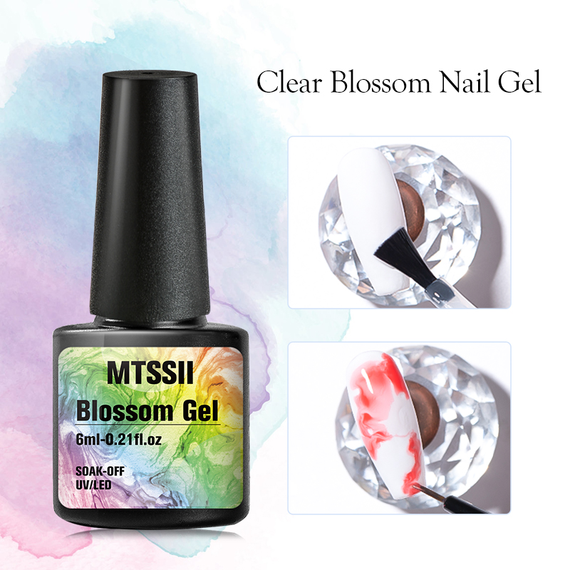 Resin Art Varnish - 7ml Nail Blooming Gel Flower Effetto