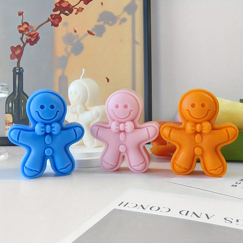 Resin Art Guide - Stampo per candele natalizie con omino