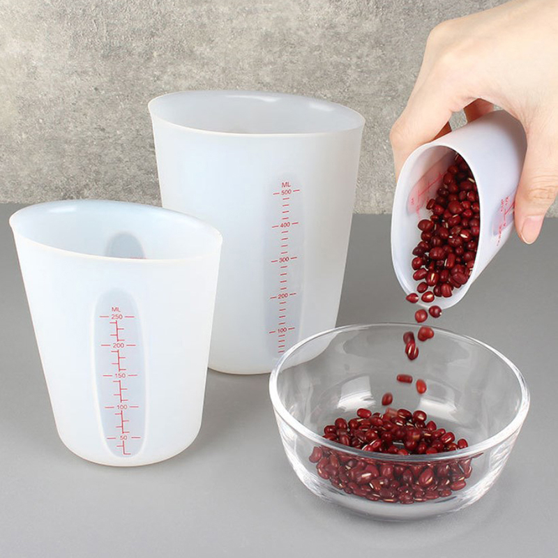 Resin Mixing Cup - 125/250/500ml Strumenti per misurini in silicone