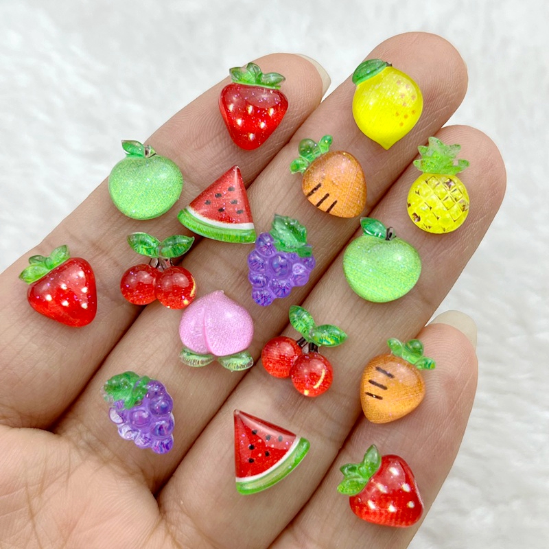 Resin Art Store - 50 pz nuovo carino 7-11mm mini
