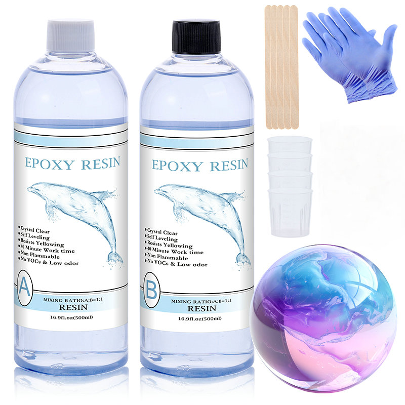 Resin Mixing Cup - Resina Epossidica Trasparente 1:1, Resina Artistica