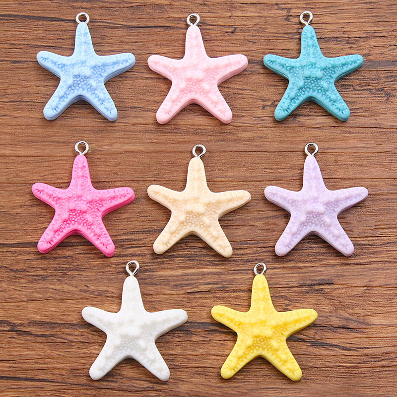 Resin Art Store - 10 Pezzi Ciondoli a Stella Marina