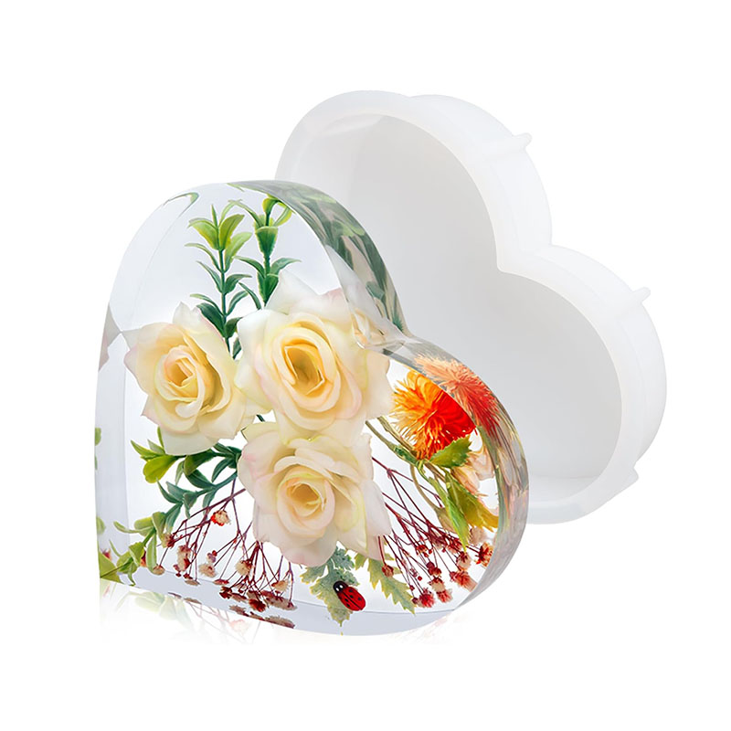 Resin Art Guide - Stampo in resina epossidica a cuore