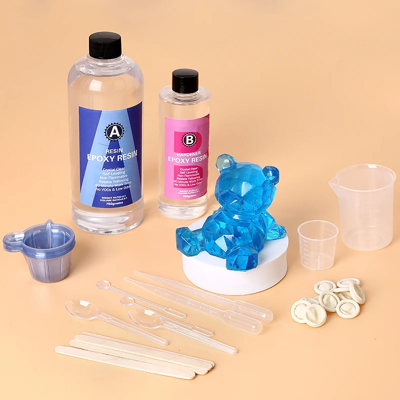 Resin Mixing Cup - Kit in resina epossidica cristallina, facile