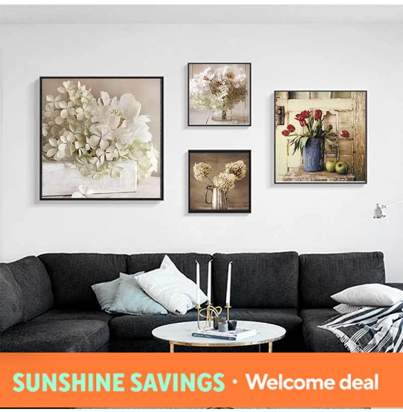 Resin Art Flowers - Poster e Stampe Vintage di Frutta