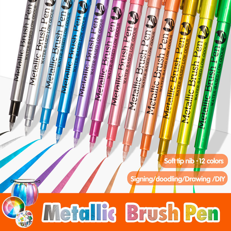 Resin Art Store - Pennarelli permanenti impermeabili metallici da 1