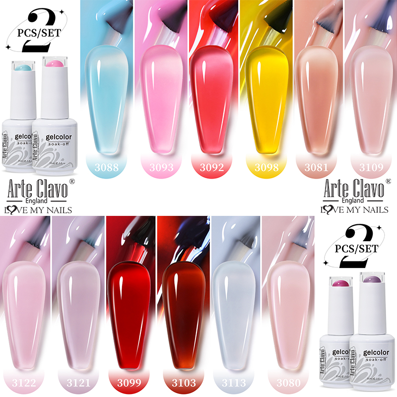 Resin Art Purple - Arte Clavo 2 Pz/set 15ml Gelatina
