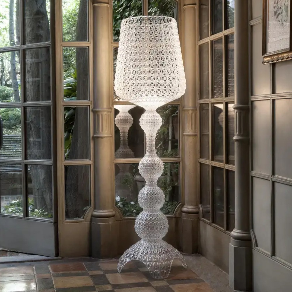 Resin Art Instagram - Lampada da terra per installazione artistica