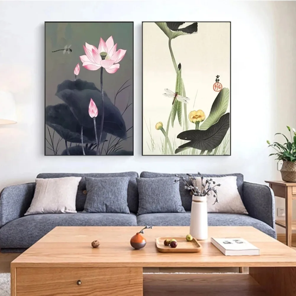 Resin Art Flowers - Poster artistico tradizionale vintage retrò con