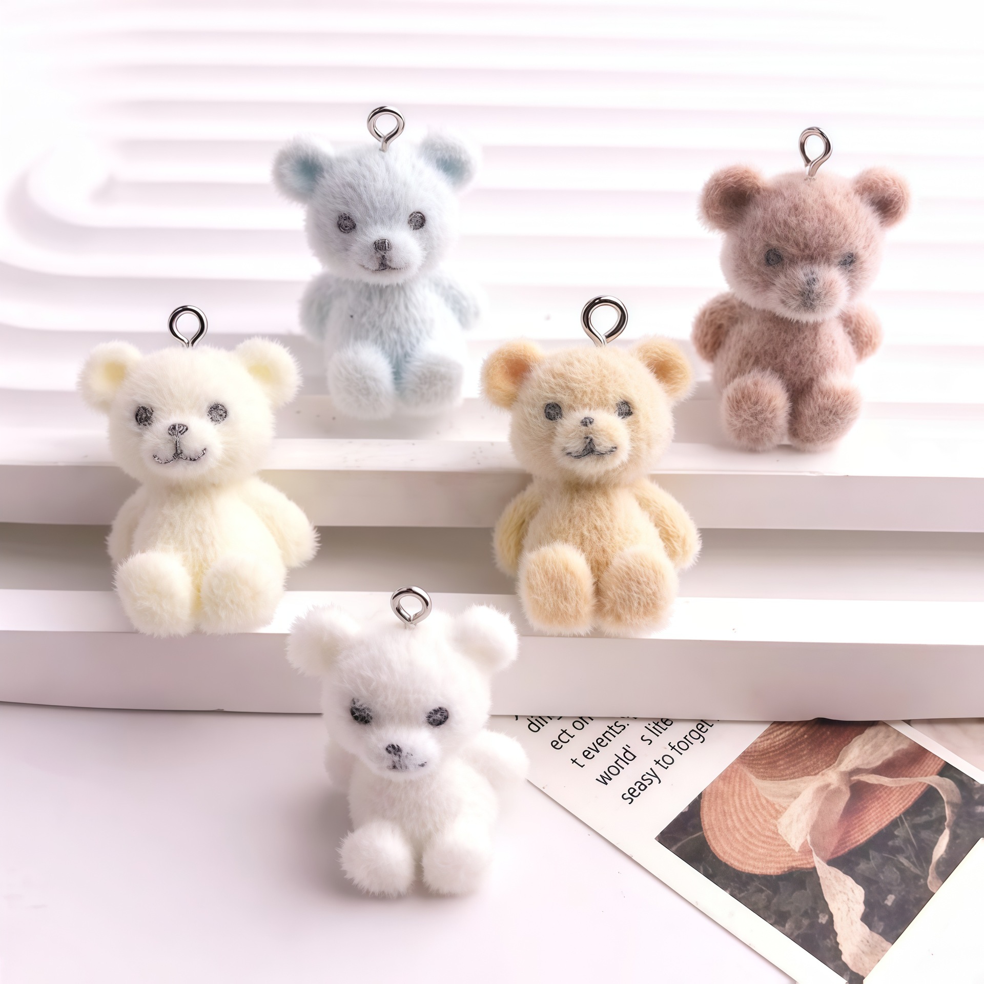 5 Pezzi Ciondoli in Resina 3D  - Resin Art Jewelry Kit recensione e prezzo