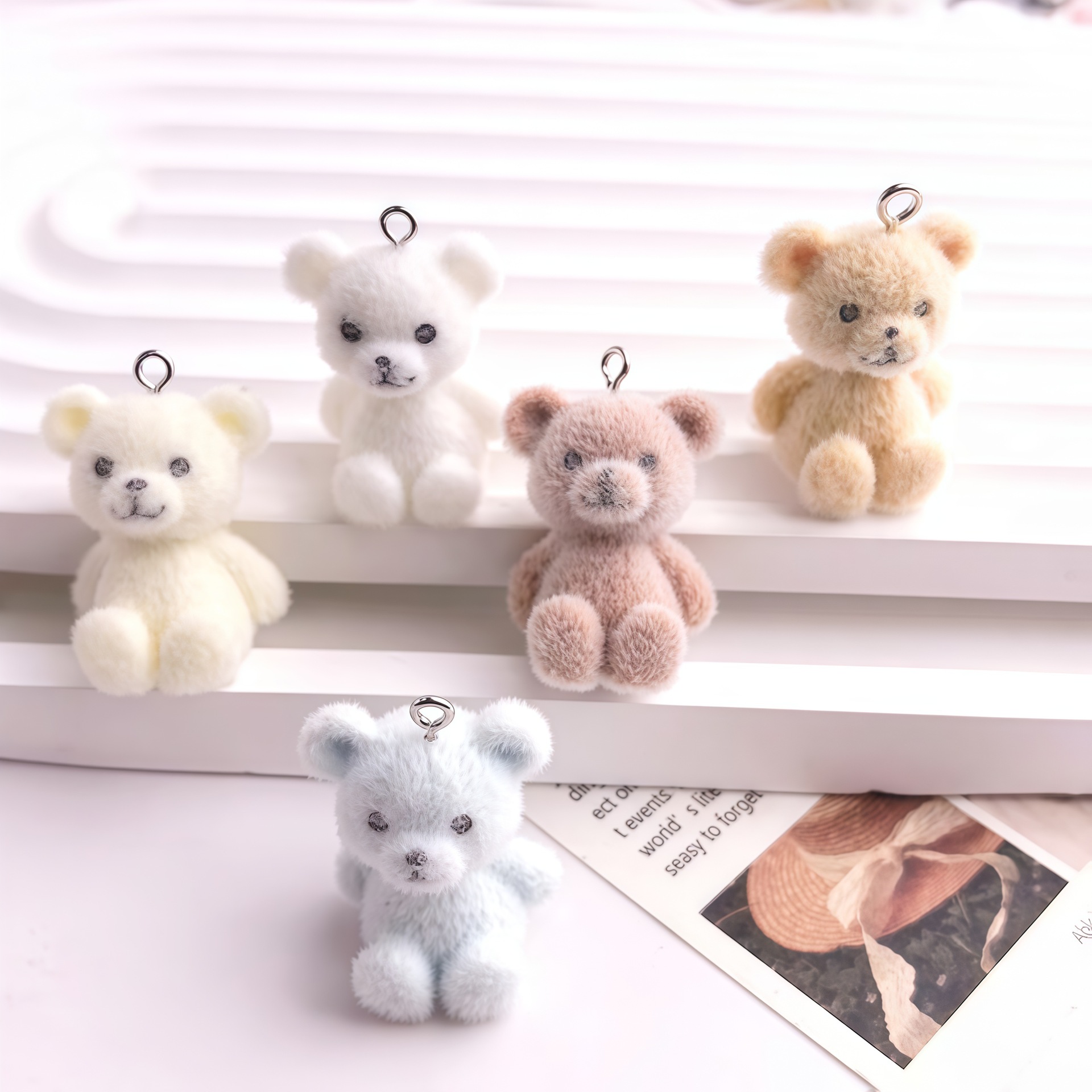 5 Pezzi Ciondoli in Resina 3D  - Resin Art Jewelry Kit recensione e prezzo