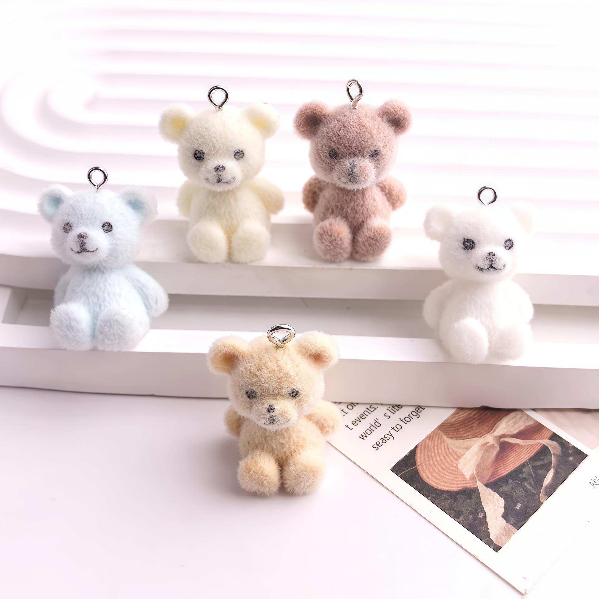 5 Pezzi Ciondoli in Resina 3D  - Resin Art Jewelry Kit recensione e prezzo
