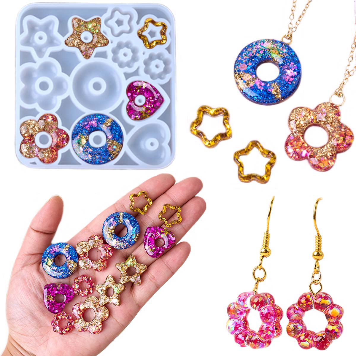 Gioielli multifunzionali Stamp - Resin Art Guide recensione e prezzo