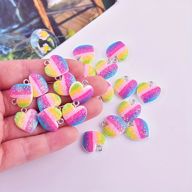 10 Pezzi Ciondoli a Cuore in R - Resin Art Store recensione e prezzo