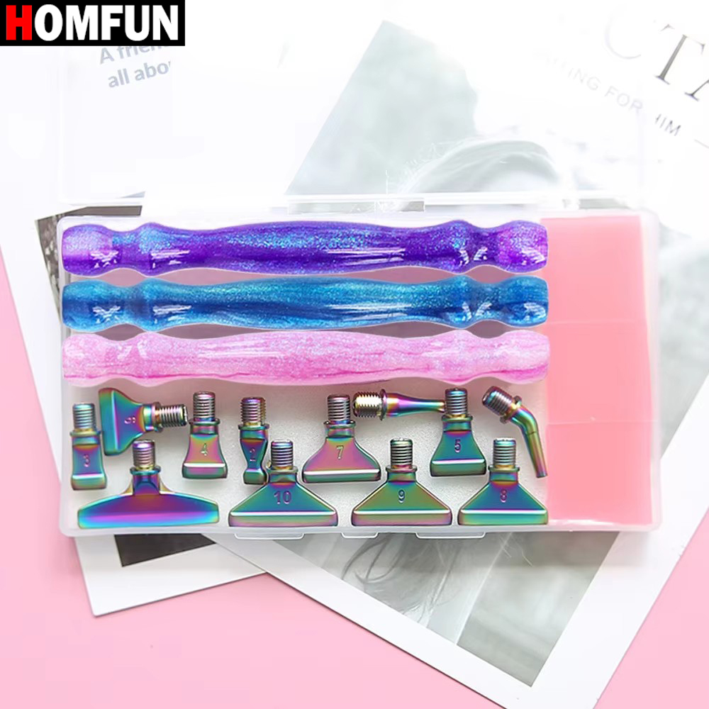 HOMFUN Set di penne per pittur - Resin Art Purple recensione e prezzo