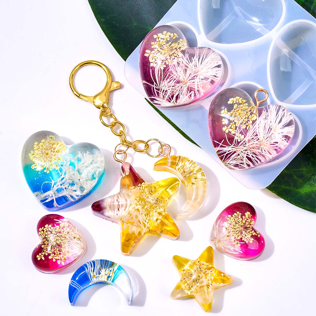 Stampo in Silicone a Forma di  - Resin Art Jewelry Kit recensione e prezzo