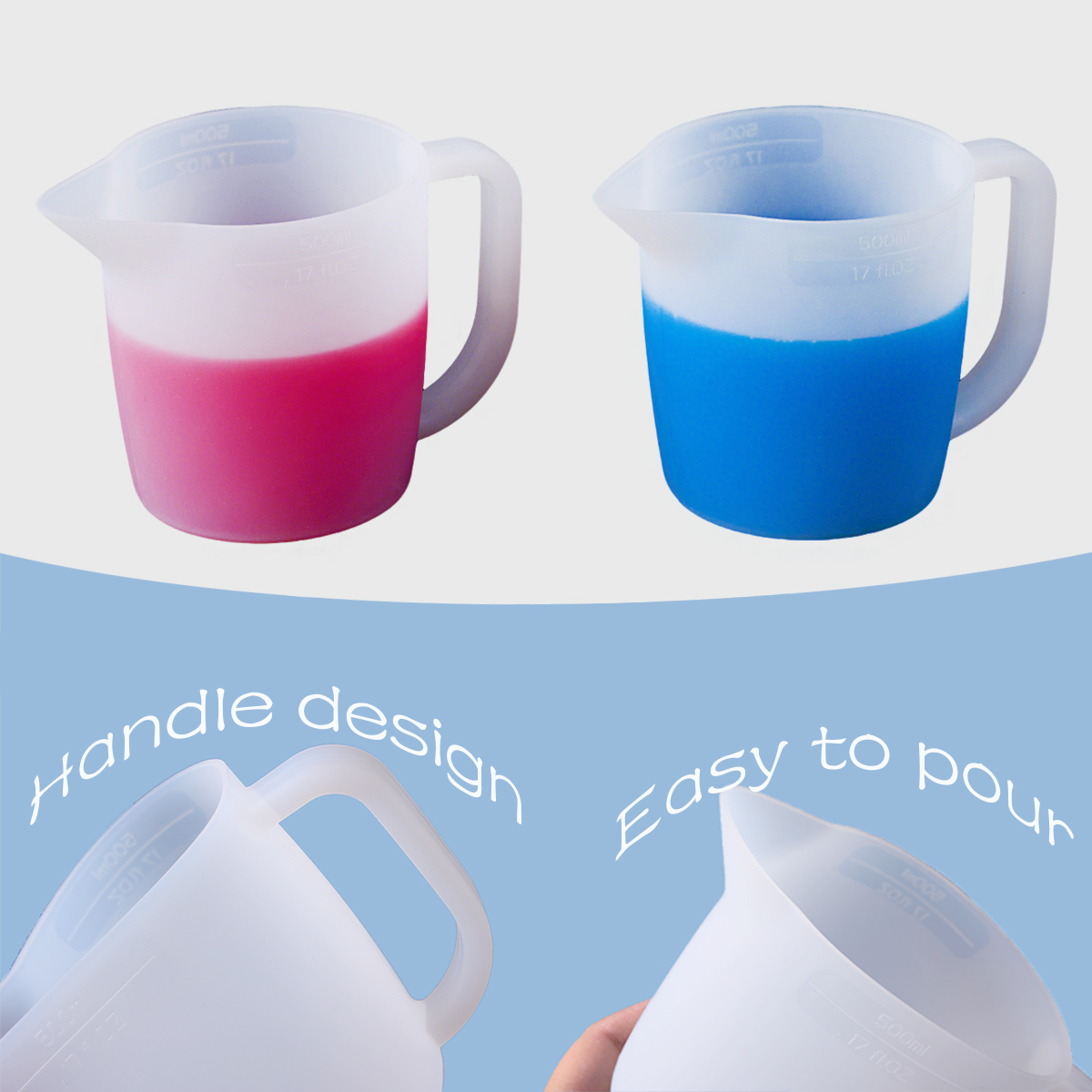 Misurino in silicone da 500 ml - Resin Mixing Cup recensione e prezzo