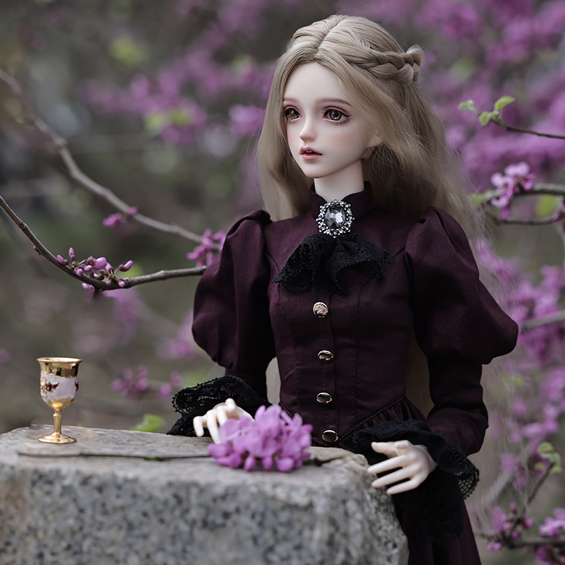 Elina BJD Doll 1/3 bella elega - Resin Art Purple recensione e prezzo