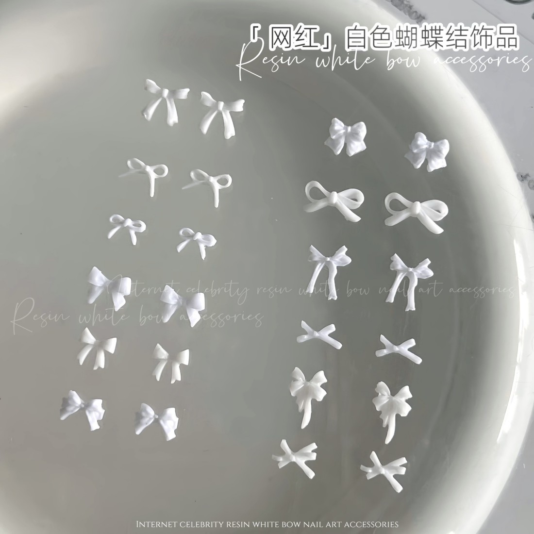 YYM 50 Pezzi Fiocchi Bianchi p - Resin Art Instagram recensione e prezzo