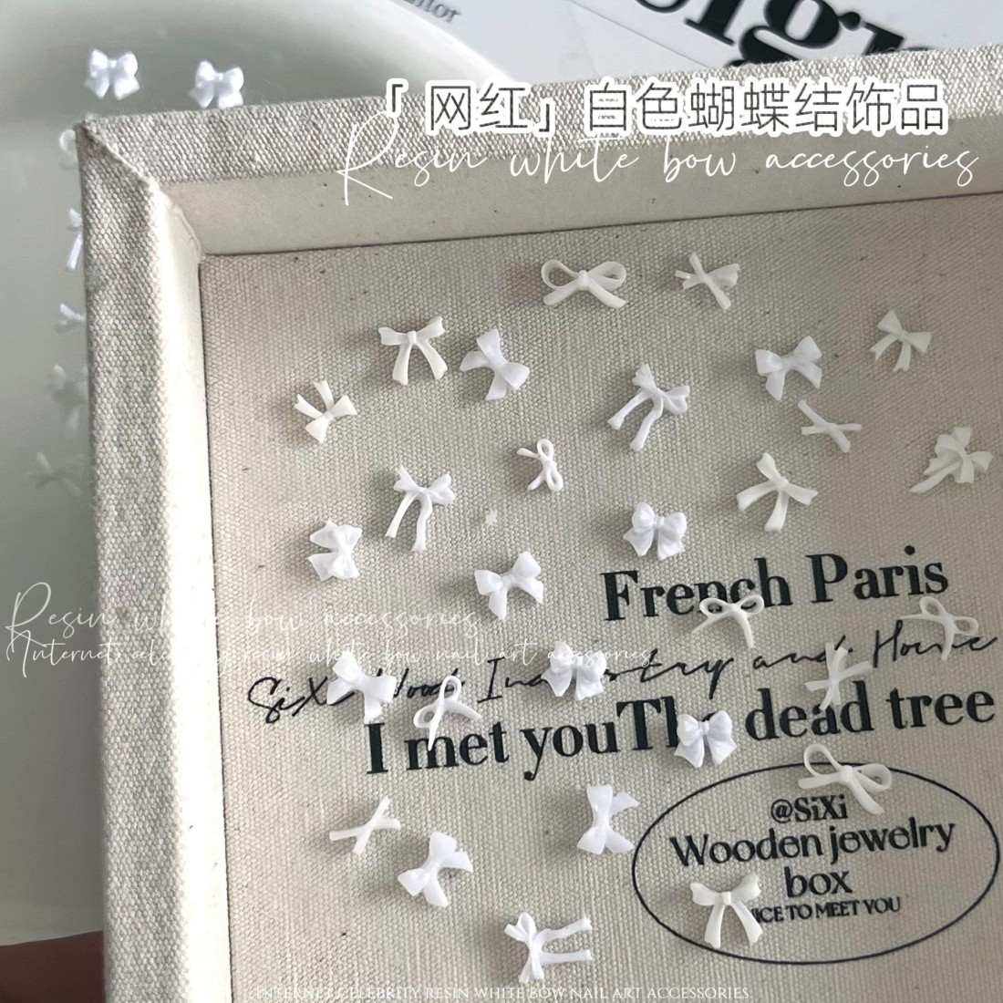 YYM 50 Pezzi Fiocchi Bianchi p - Resin Art Instagram recensione e prezzo