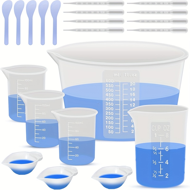 Tazze dosatrici in silicone pe - Resin Mixing Cup recensione e prezzo