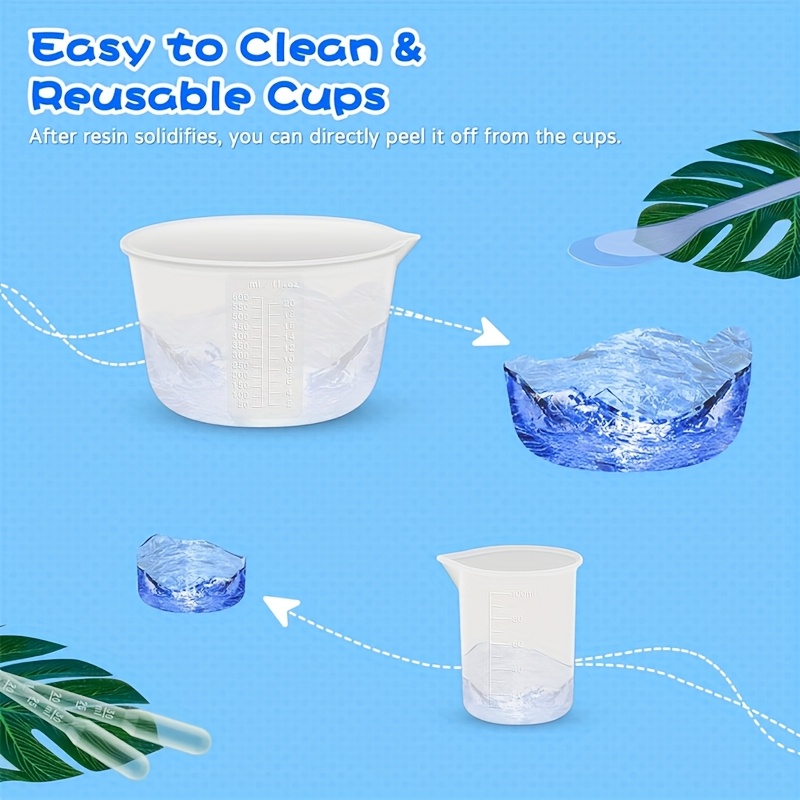 Tazze dosatrici in silicone pe - Resin Mixing Cup recensione e prezzo