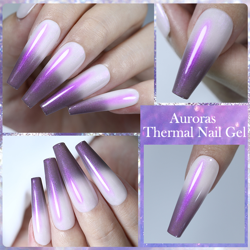 LILYCUTE 7ML Auroras Gel Termi - Resin Art Purple recensione e prezzo