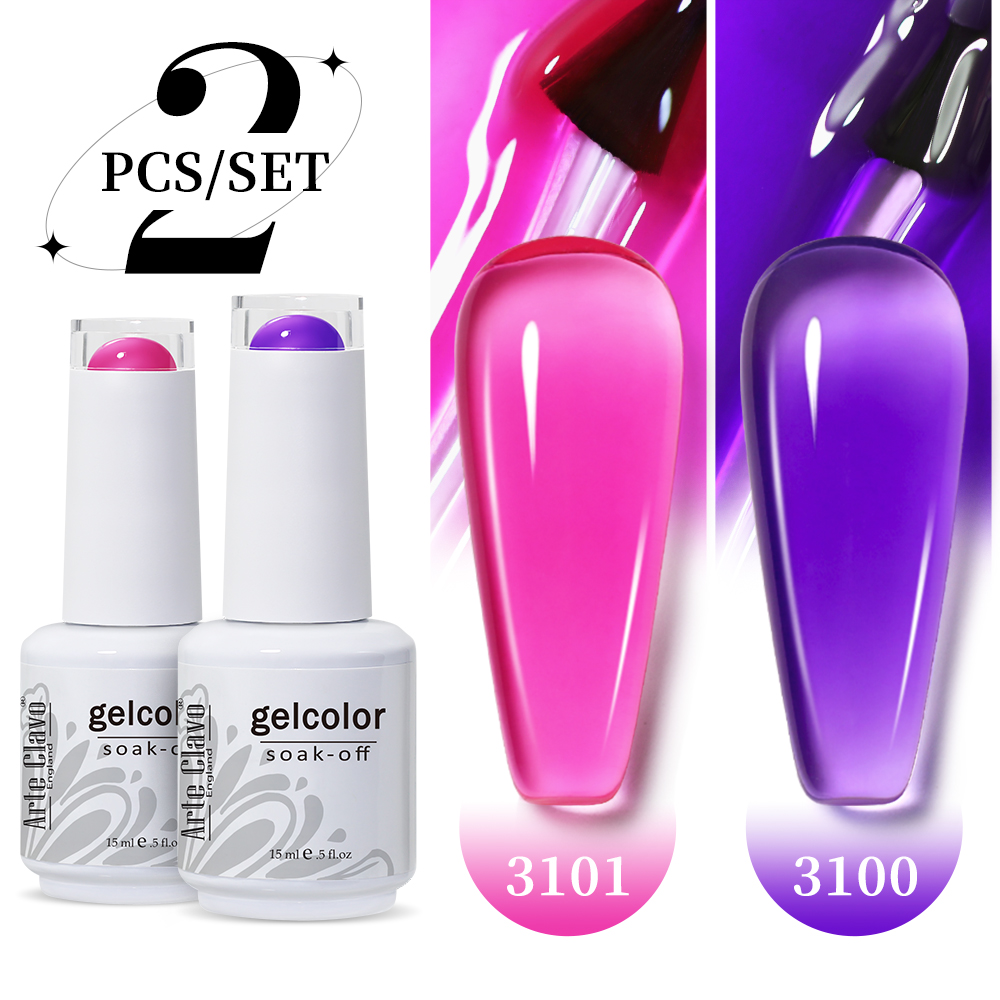 Arte Clavo 2 Pz/set 15ml Gelat - Resin Art Purple recensione e prezzo