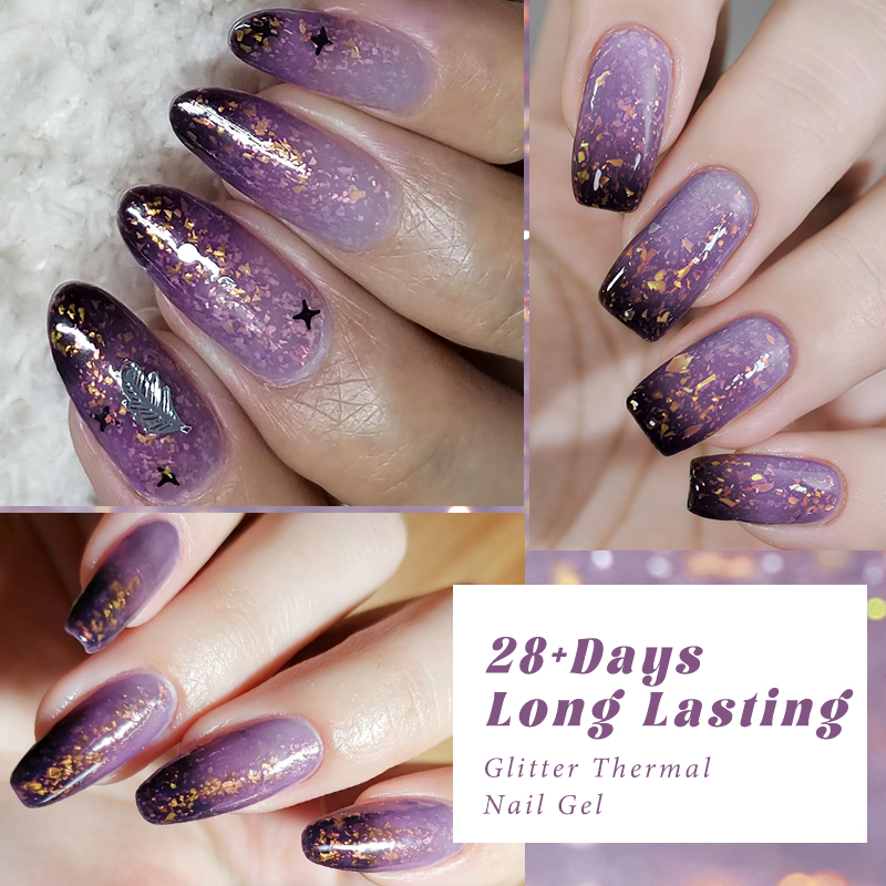 Gel Termico Glitterato per Ung - Resin Art Purple recensione e prezzo