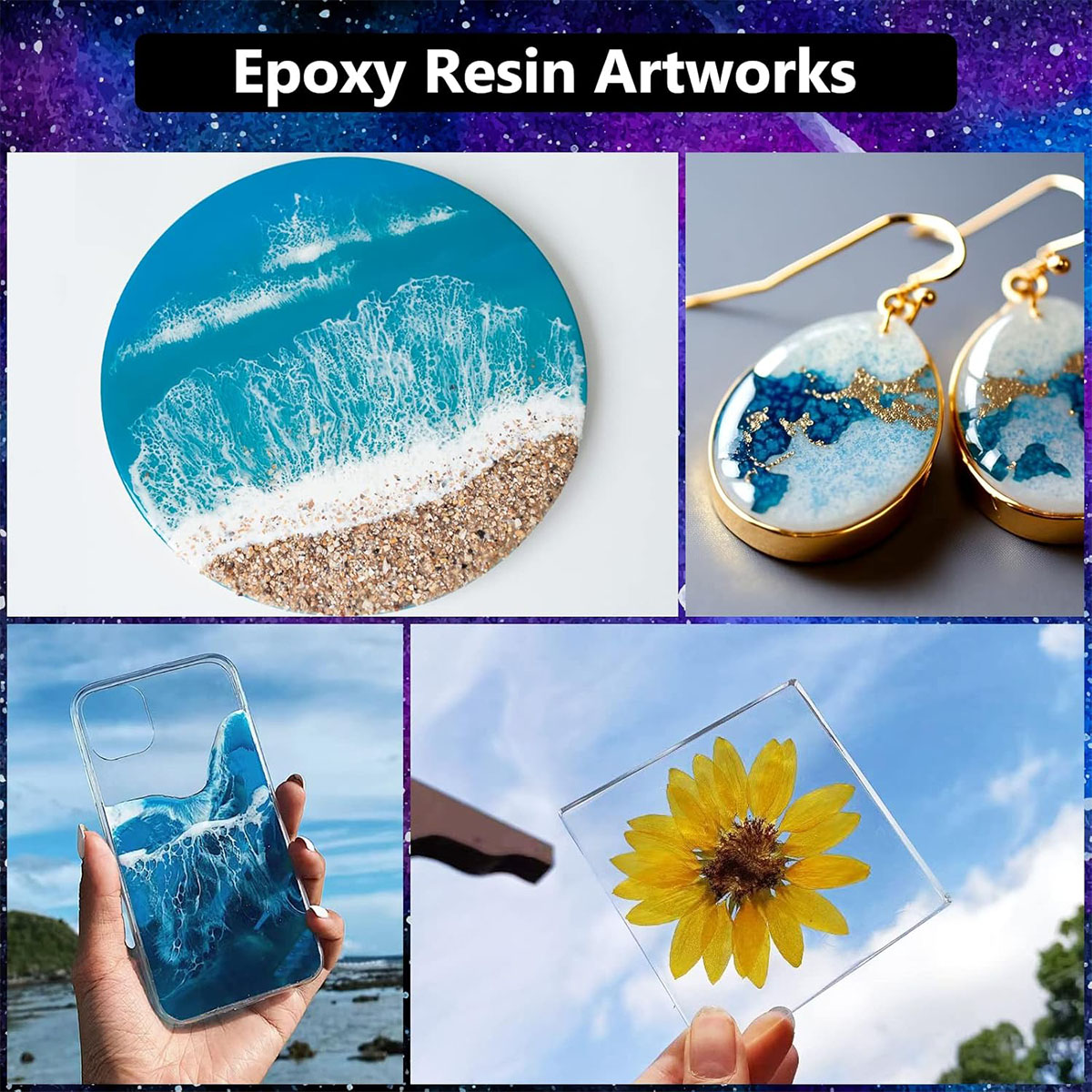 Kit in resina epossidica crist - Resin Art Jewelry Kit recensione e prezzo